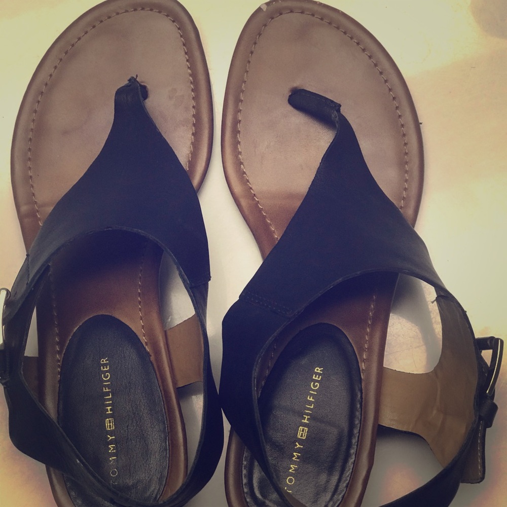 Tommy Hilfiger Navy Blue Sandals